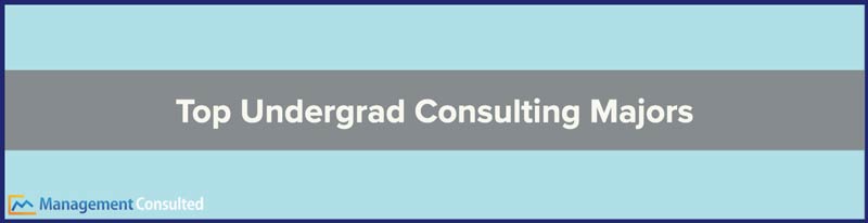 Consulting Majors, Top Undergrad Consulting Majors