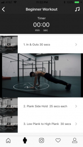 Thenx Workout App