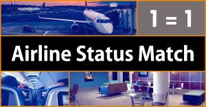 airline status match management consulted