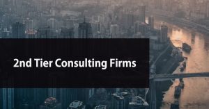 2nd tier consulting firms graphic