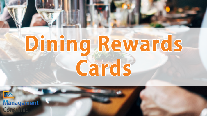 Dining Rewards Graphic, best dining rewards credit cards, Amex Gold Card benefits, Chase Sapphire Reserve benefits, american express gold card benefits, credit card dining rewards