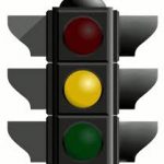 yellow light- traffic signal