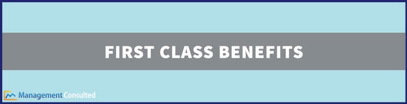 First Class Benefits, american airlines first class benefits, delta first class benefits, united first class benefits