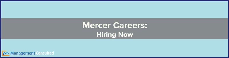 Mercer Careers, mercer hiring, mercer jobs, mercer salary