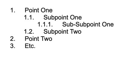 meeting agenda format