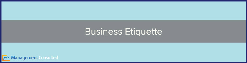 Business Etiquette image banner