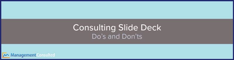 consulting slide deck